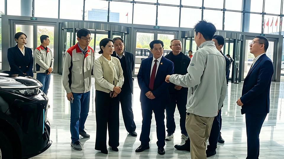世界物联网大会主席何绪明考察长城汽车